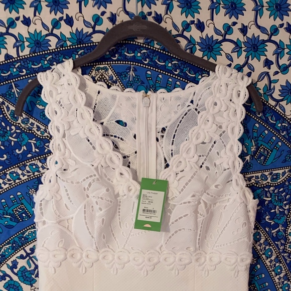 White Lilly Pulitzer dress NWT - Picture 3 of 4